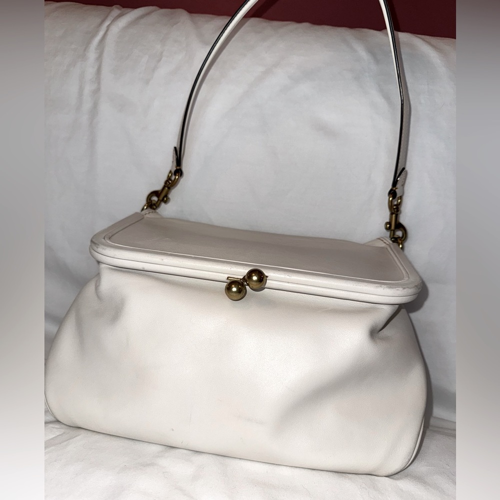 COACH Rider Bag in Chalk • preloved